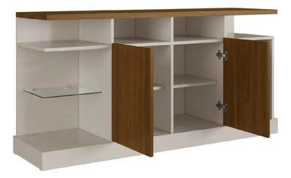 Aparador Buffet 136cm Com Adega Embutida