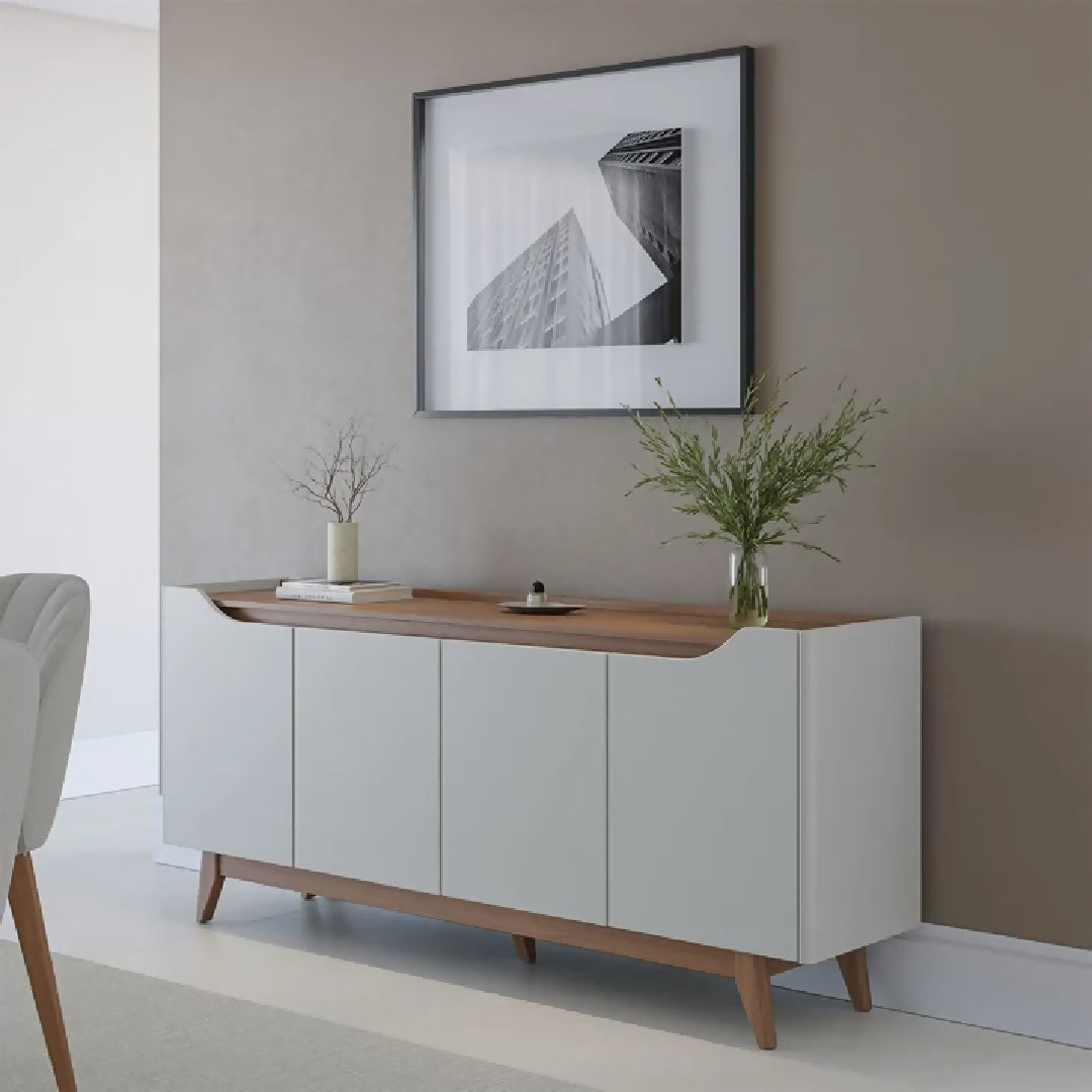 Buffet 4 Portas 2 Prateleiras Pulse