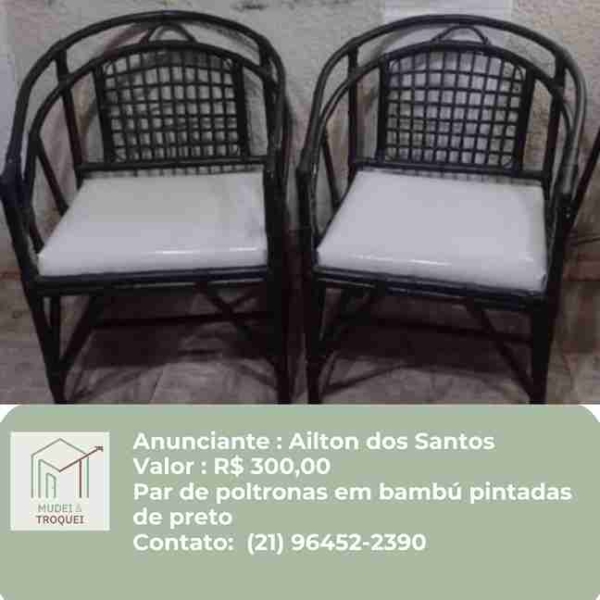 Poltronas em bambu